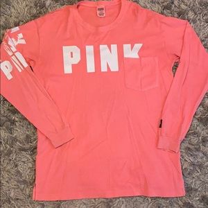 PINK Long Sleeve Tee